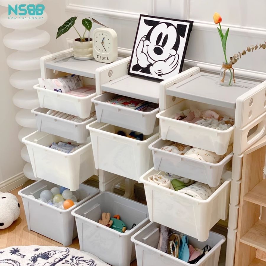 Kệ để đồ đa năng cho bé Aba