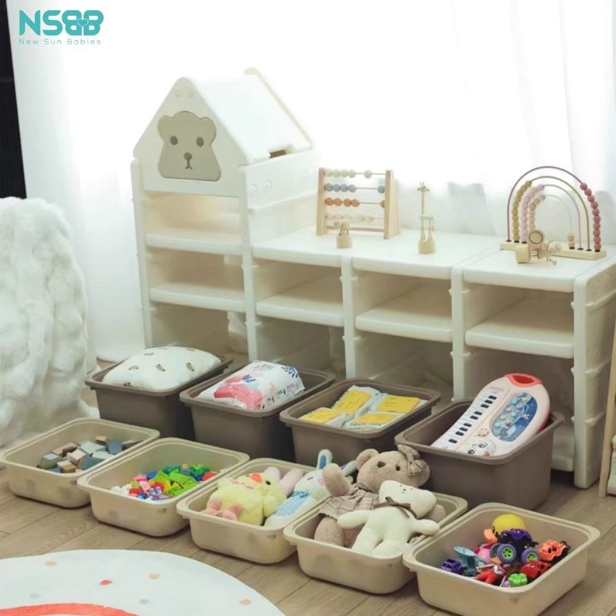 Kệ đồ chơi Pakey gấu E001