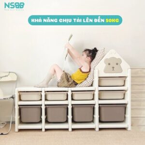 Kệ đồ chơi Pakey gấu E001