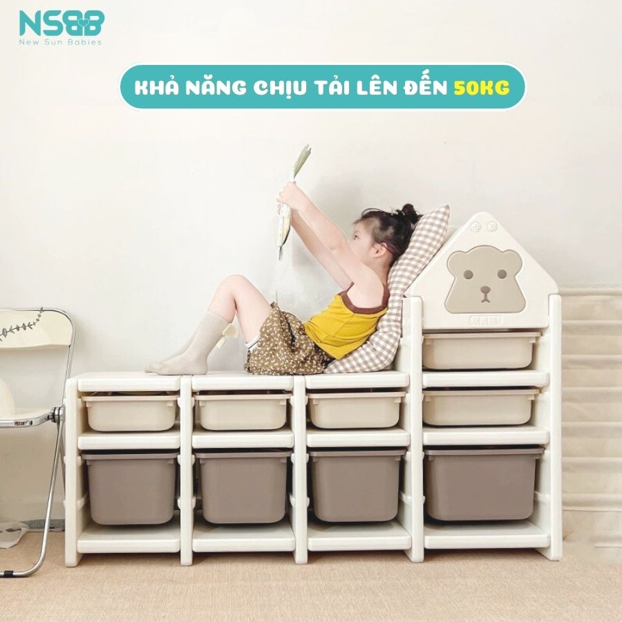 Kệ đồ chơi Pakey gấu E001