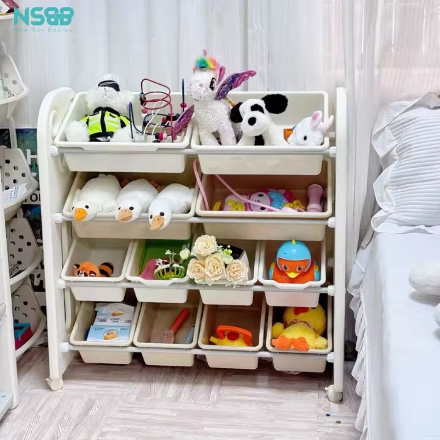 Kệ để đồ đa năng cho bé Mickey Pakey E004