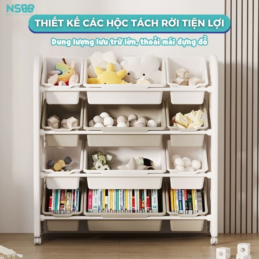 Kệ để đồ đa năng cho bé Mickey Pakey E004