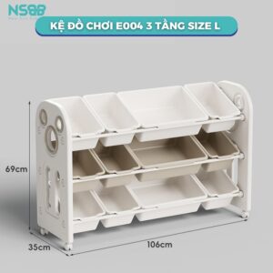 Kệ để đồ đa năng cho bé Mickey Pakey E004
