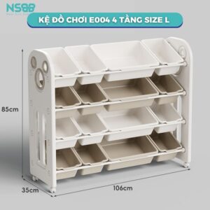 Kệ để đồ đa năng cho bé Mickey Pakey E004