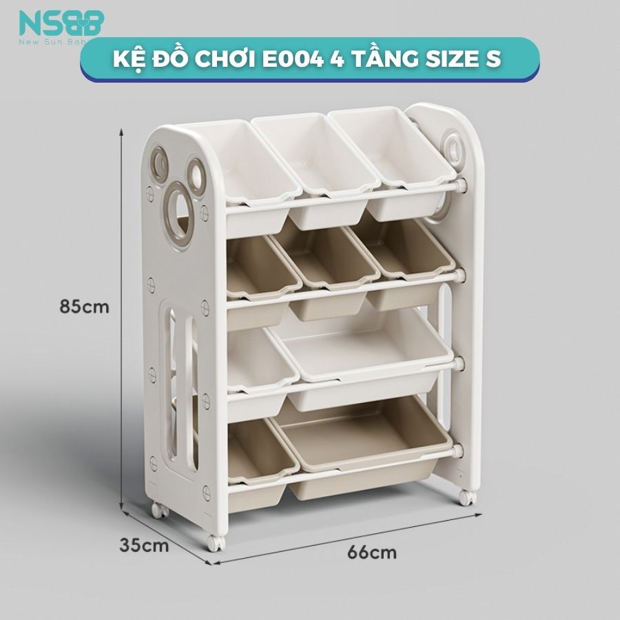 Kệ để đồ đa năng cho bé Mickey Pakey E004