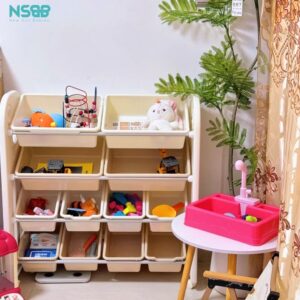 Kệ để đồ đa năng cho bé Mickey Pakey E004