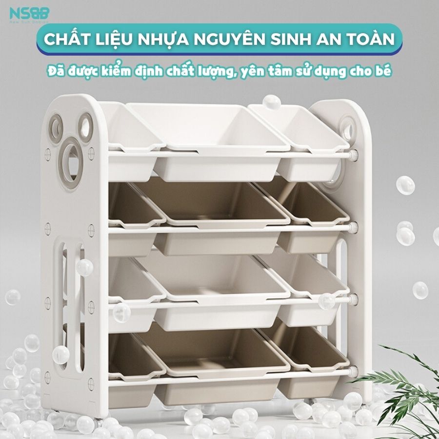 Kệ để đồ đa năng cho bé Mickey Pakey E004