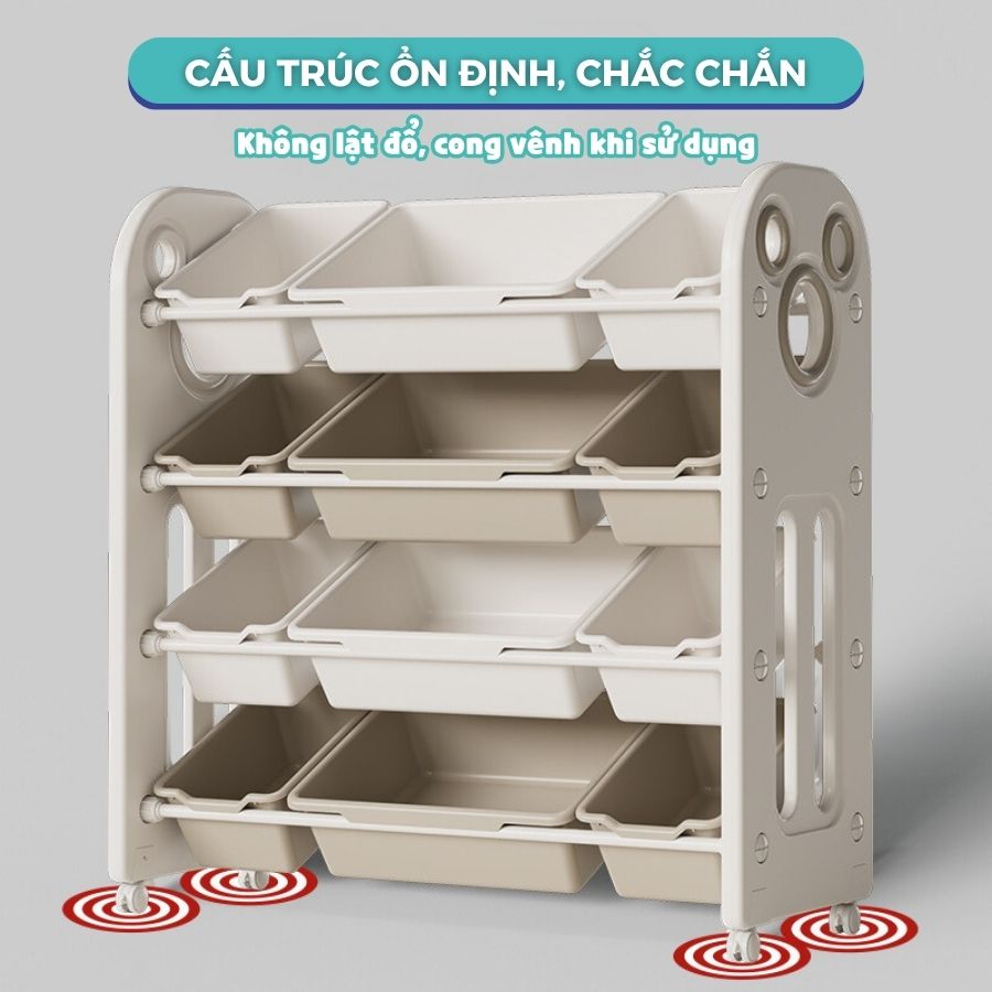 Kệ để đồ đa năng cho bé Mickey Pakey E004
