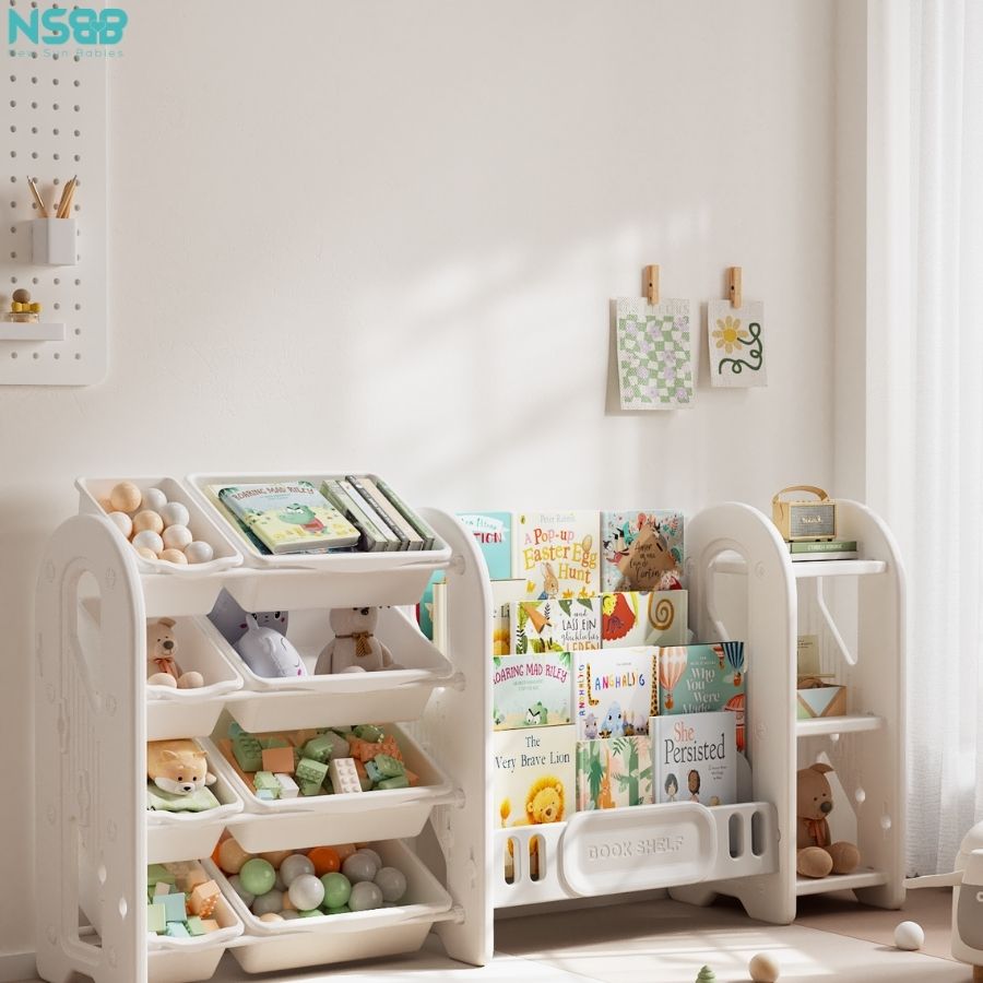 Kệ giá sách cho bé đa năng GS06 - GS08