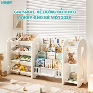 Kệ giá sách cho bé đa năng GS06 - GS08