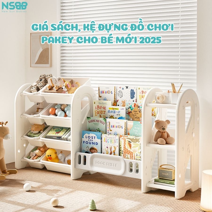 Kệ giá sách cho bé đa năng GS06 - GS08