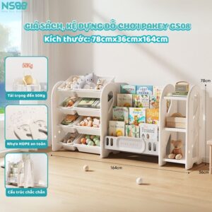 Kệ giá sách cho bé đa năng GS06 - GS08 Kệ giá sách cho bé đa năng GS06 - GS08