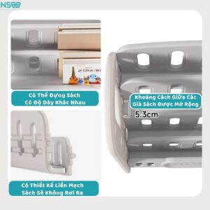 Kệ giá sách cho bé đa năng GS06 - GS08