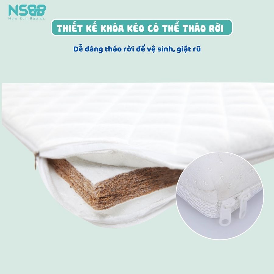 Nệm xơ dừa Pakey dày 4cm