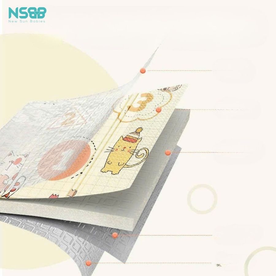 Thảm gập Pakey Premium XPE TH07, TH08, TH09, TH10