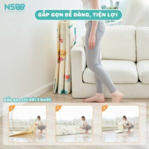 Thảm gập Pakey Premium XPE TH07, TH08, TH09, TH10