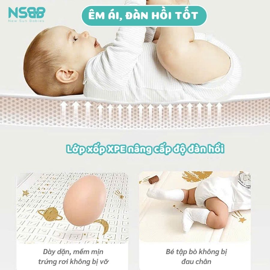 Thảm gập Pakey Premium XPE TH07, TH08, TH09, TH10