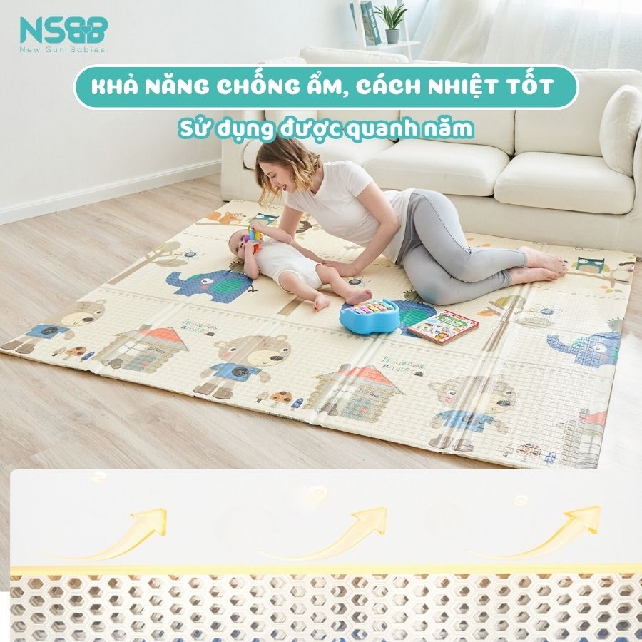 Thảm gập Pakey Premium XPE TH07, TH08, TH09, TH10