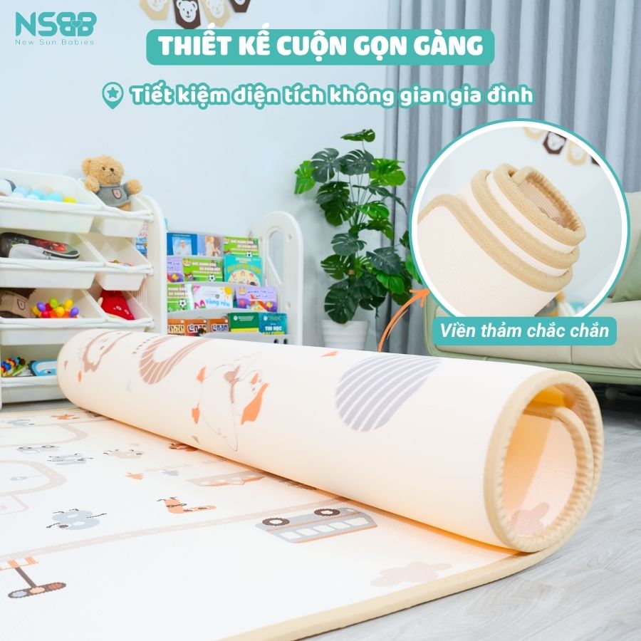 Thảm cuộn Pakey XPE TC08, TC09 1.5cm