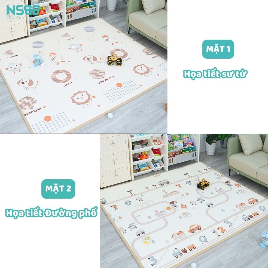 Thảm cuộn Pakey XPE TC08, TC09 1.5cm