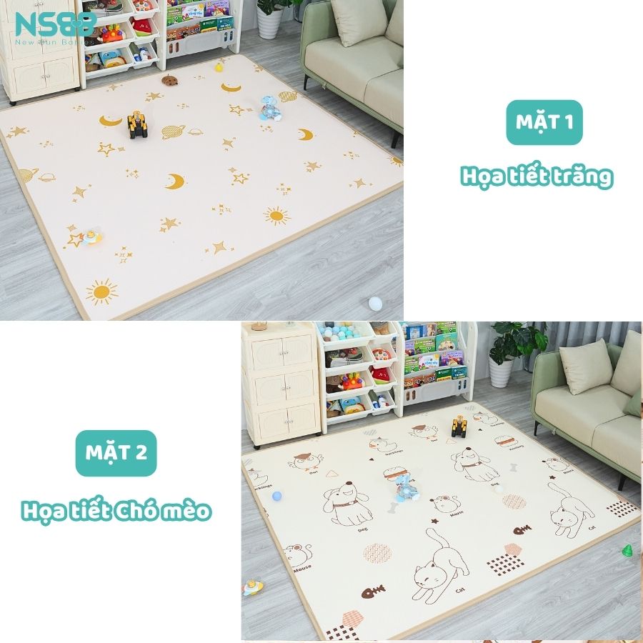 Thảm cuộn Pakey XPE TC08, TC09 1.5cm