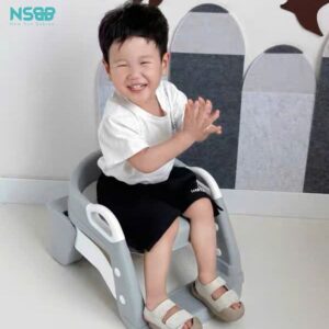 Nắp bồn cầu kèm thang cho bé Pakey P-PC04