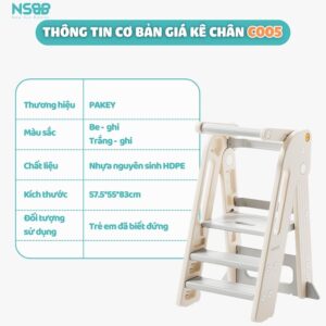 Thang tự lập cho bé Pakey C005