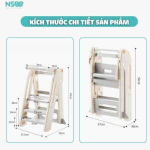 Thang tự lập cho bé Pakey C005