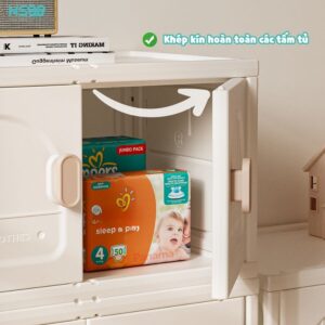 Tủ nhựa đựng đồ mini Pakey E007-E008