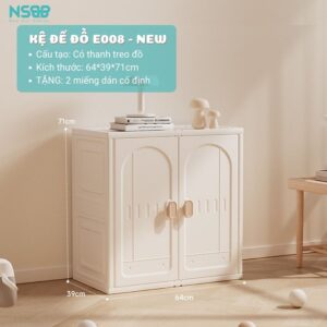 Tủ nhựa đựng đồ mini Pakey E007-E008