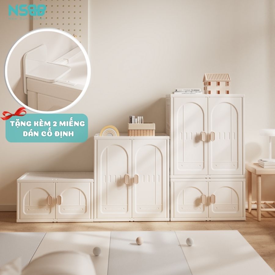 Tủ nhựa đựng đồ mini Pakey E007-E008