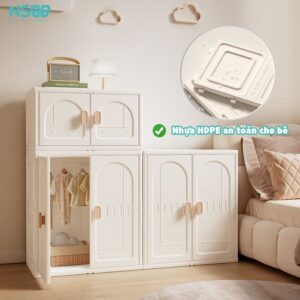 Tủ nhựa đựng đồ mini Pakey E007-E008