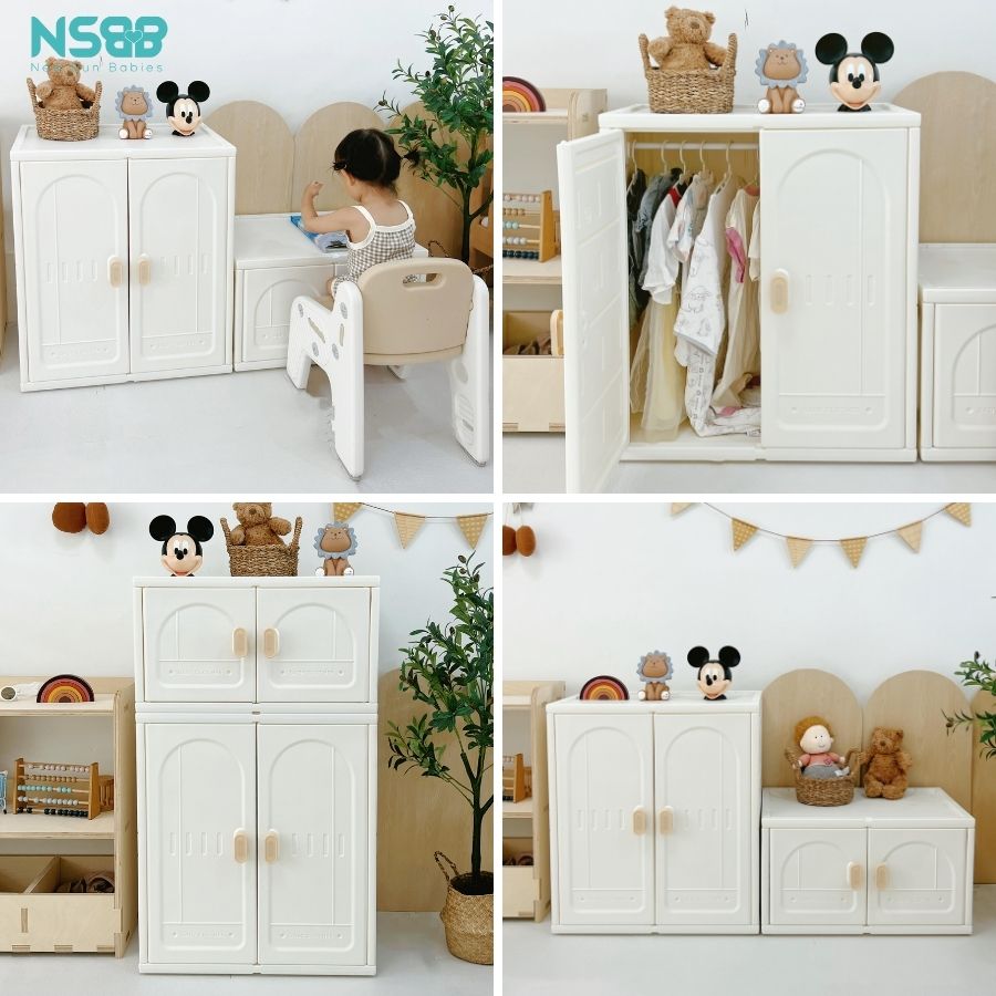 Tủ nhựa đựng đồ mini Pakey E007-E008