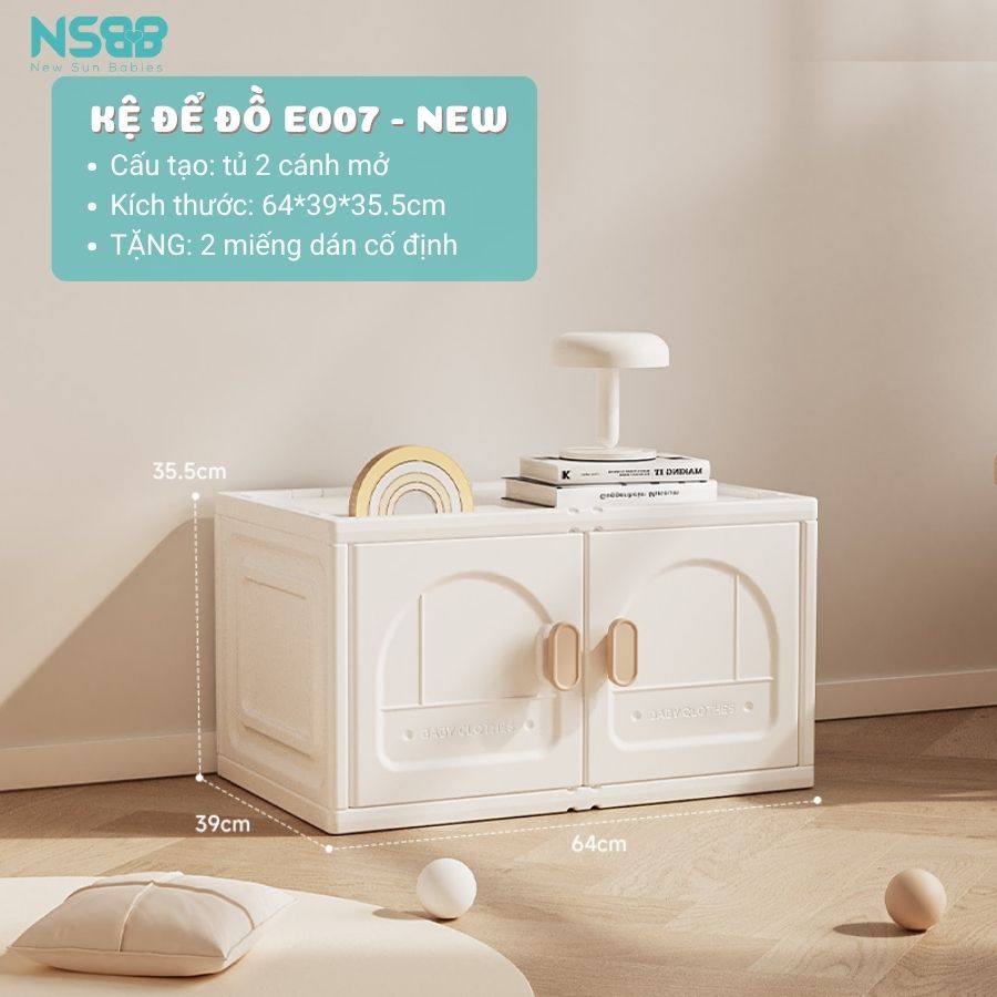 Tủ nhựa đựng đồ mini Pakey E007-E008