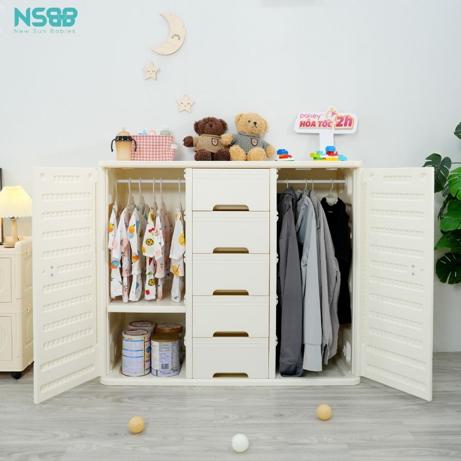 Tủ nhựa đựng đồ đa năng Pakey E009- E010