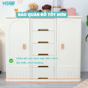 Tủ nhựa đựng đồ đa năng Pakey E009- E010