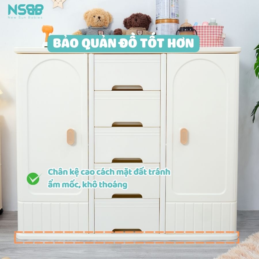 Tủ nhựa đựng đồ đa năng Pakey E009- E010
