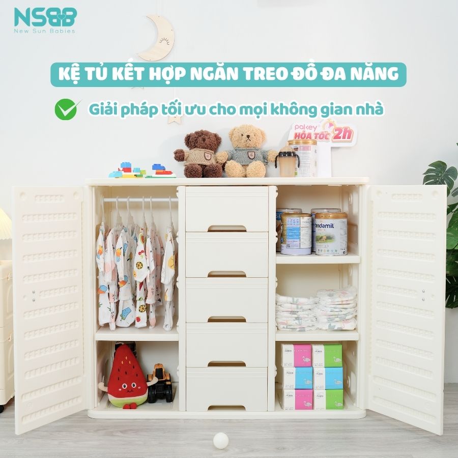 Tủ nhựa đựng đồ đa năng Pakey E009- E010