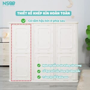 Tủ nhựa đựng đồ đa năng Pakey E009- E010