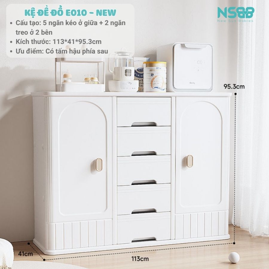 Tủ nhựa đựng đồ đa năng Pakey E009- E010