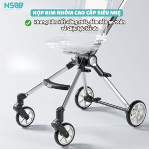 Xe đẩy gấp gọn Vinng Q7 cao cấp