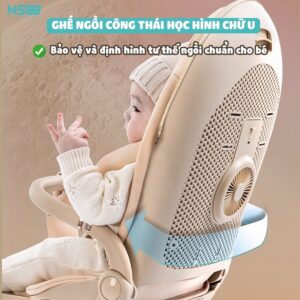 Xe đẩy gấp gọn 2 chiều Vinng Q11 cao cấp