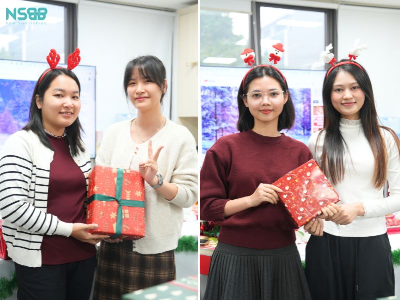 NSBB: Hoạt động "The Christmas Gift Connection"- Trao quà bí mật mùa Giáng sinh