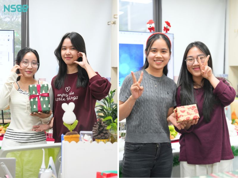 NSBB: Hoạt động "The Christmas Gift Connection"- Trao quà bí mật mùa Giáng sinh