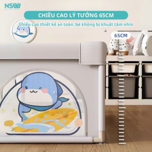 Quây bóng vải Pakey K3, K4 kèm cột bóng rổ