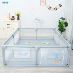 Quây bóng vải Pakey K3, K4 kèm cột bóng rổ